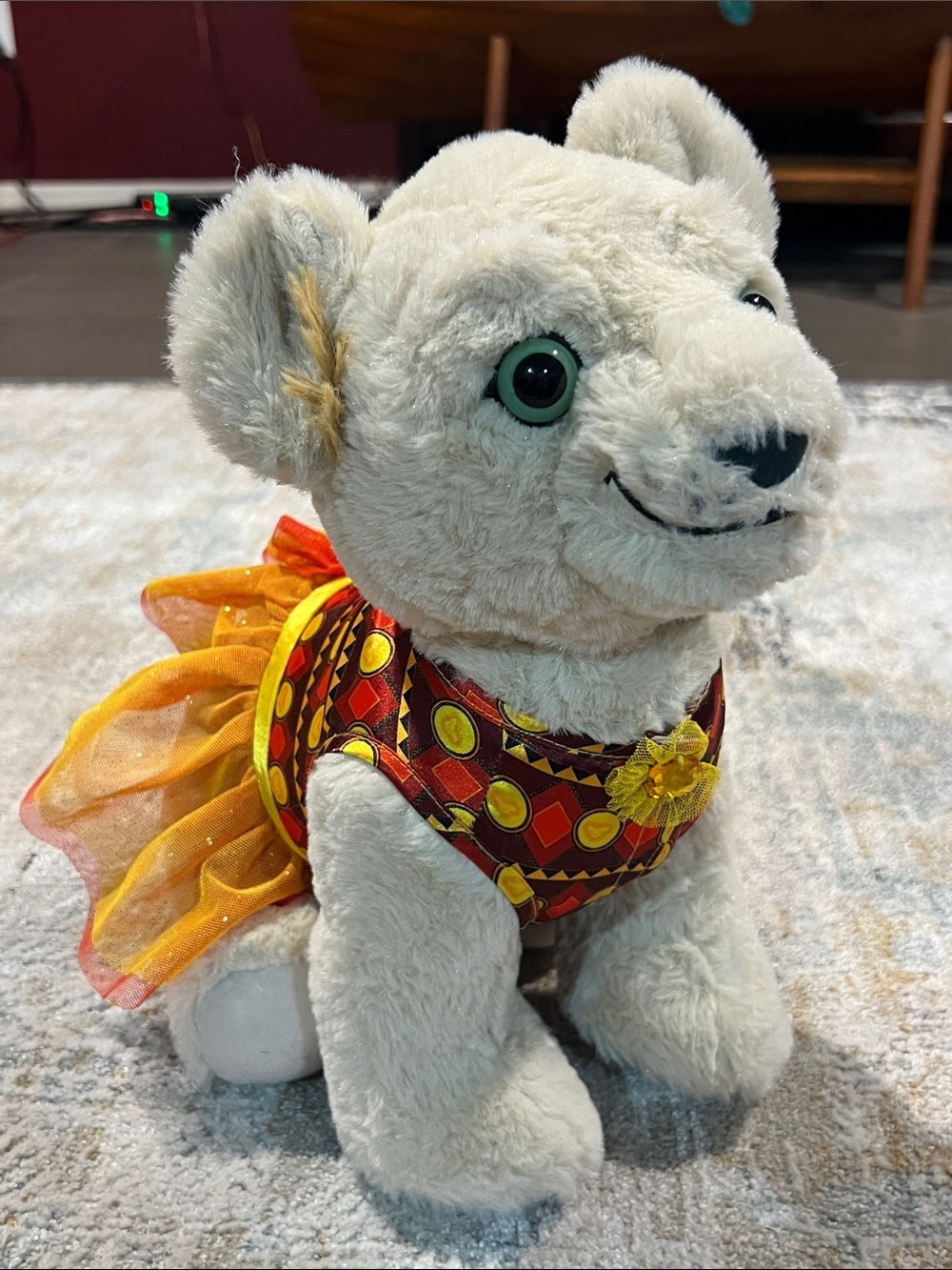 Build-A-Bear Disney Lion King Young Nala with Tutu music BAB